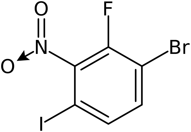 CAS: 1807173-41-6 | 3-Bromo-2-fluoro-6-iodonitrobenzene, >95%, NX30292