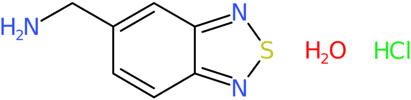 5-(Aminomethyl)-2,1,3-benzothiadiazole hydrochloride hydrate, NX73762
