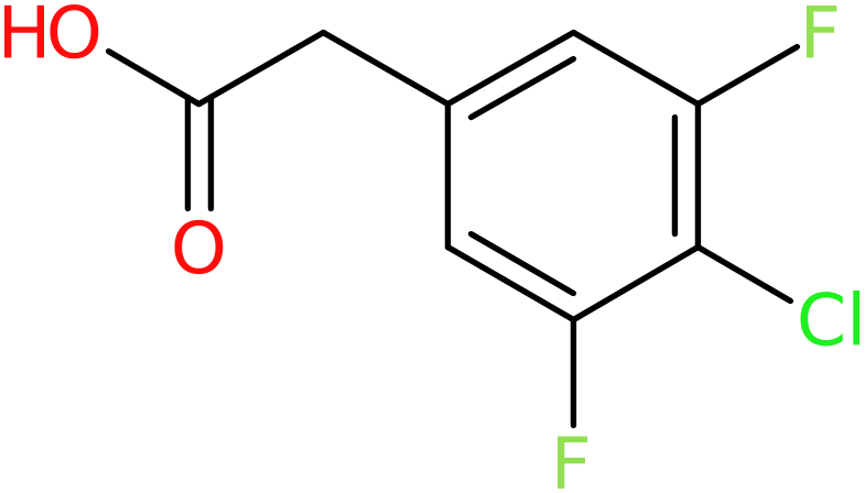 CAS: 1000566-17-5 | 4-Chloro-3,5-difluorophenylacetic acid, >98%, NX10188
