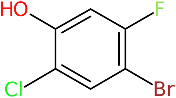 CAS: 1036383-21-7 | 4-Bromo-2-chloro-5-fluorophenol, >95%, NX12017