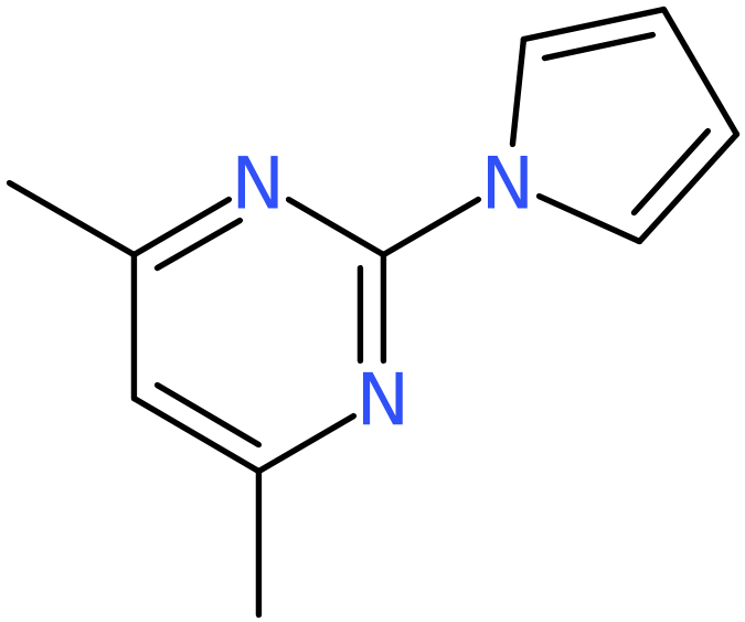 CAS: 60795-33-7 | 4,6-Dimethyl-2-(1H-pyrrol-1-yl)pyrimidine, NX54766
