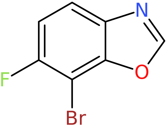 CAS: 1445995-78-7 | 7-Bromo-6-fluoro-1,3-benzoxazole, >97%, NX24543