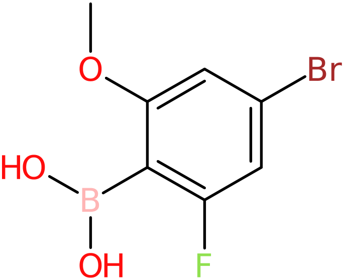 CAS: 957035-32-4 | 4-Bromo-2-fluoro-6-methoxybenzeneboronic acid, >95%, NX71030