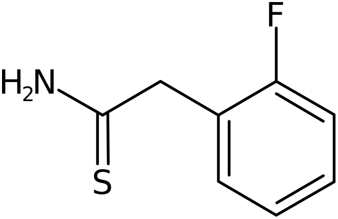 CAS: 1016739-02-8 | 2-(2-Fluorophenyl)ethanethioamide, >98%, NX11054