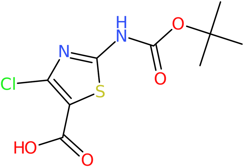 CAS: 612541-07-8 | 2-Amino-4-chloro-1,3-thiazole-5-carboxylic acid, 2-BOC protected, NX55014