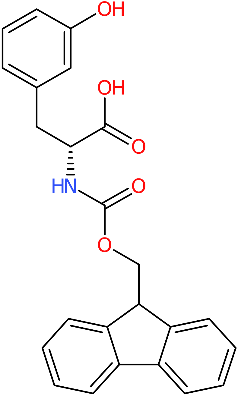 CAS: 1217724-28-1 | N-Fmoc-3-hydroxy-D-phenylalanine, >97%, NX17842
