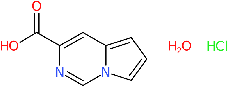 Pyrrolo[1,2-c]pyrimidine-3-carboxylic acid hydrochloride hydrate, NX73947
