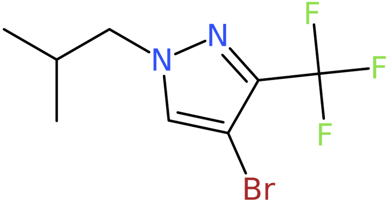CAS: 1437794-62-1 | 4-Bromo-1-isobutyl-3-(trifluoromethyl)pyrazole, NX24343