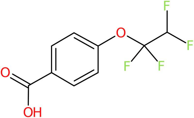 CAS: 10009-25-3 | 4-(1,1,2,2-Tetrafluoroethoxy)benzoic acid, >97%, NX10219