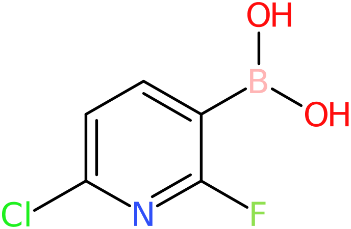 CAS: 1256345-66-0 | 6-Chloro-2-fluoropyridine-3-boronic acid, >98%, NX19087