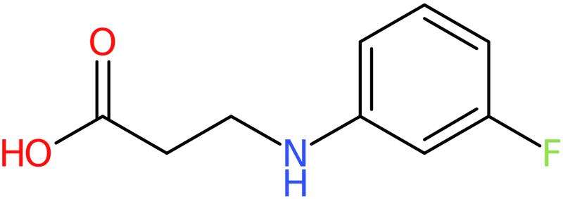 CAS: 885275-89-8 | 3-[(3-Fluorophenyl)amino]propanoic acid, NX66316