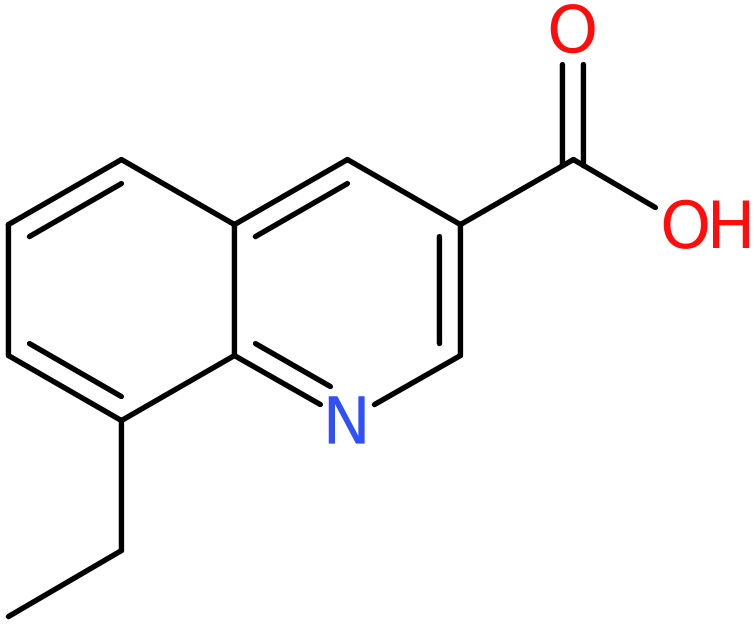 CAS: 71082-56-9 | 8-Ethylquinoline-3-carboxylic acid, NX59224