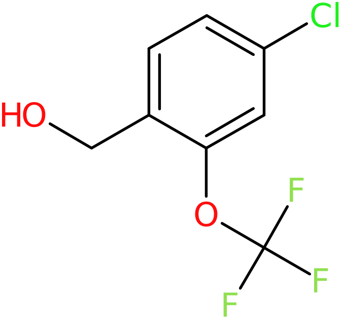 CAS: 1261673-90-8 | 4-Chloro-2-(trifluoromethoxy)benzyl alcohol, >98%, NX19576