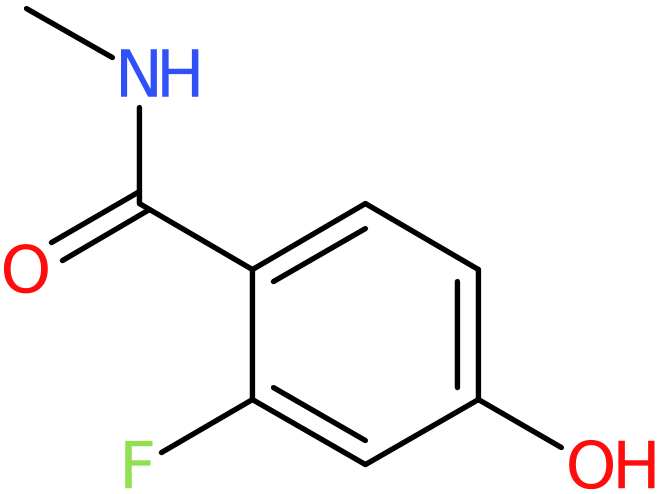 2-Fluoro-4-hydroxy-N-methylbenzamide, >95%, NX74785