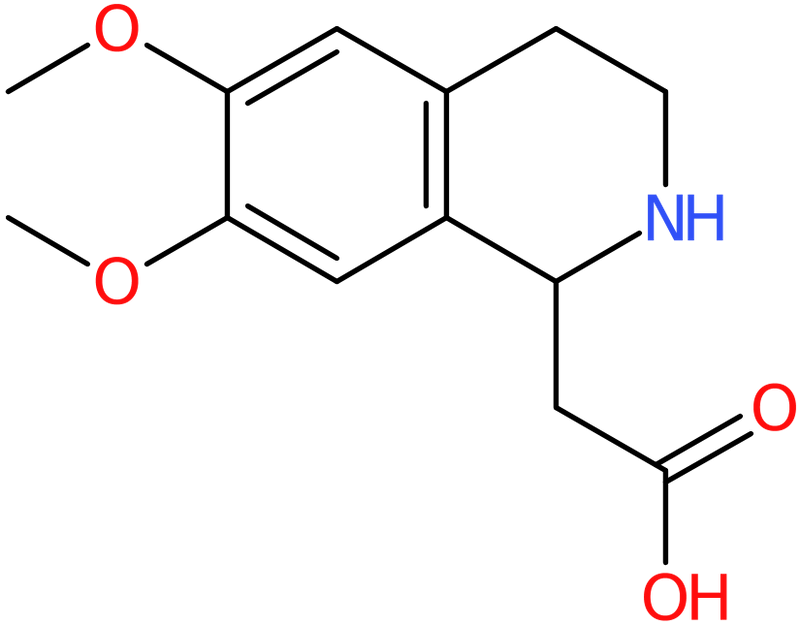 CAS: 68345-67-5 | (6,7-Dimethoxy-1,2,3,4-tetrahydro-isoquinolin-1-yl)-acetic acid, NX58153