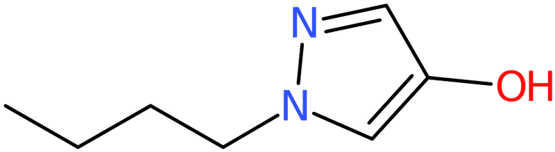 1-Butyl-1H-pyrazol-4-ol, >95%, NX74367