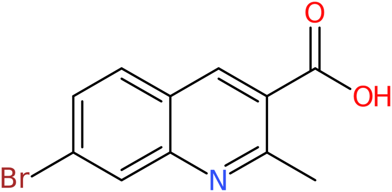 CAS: 610277-19-5 | 7-Bromo-2-methylquinoline-3-carboxylic acid, NX54907