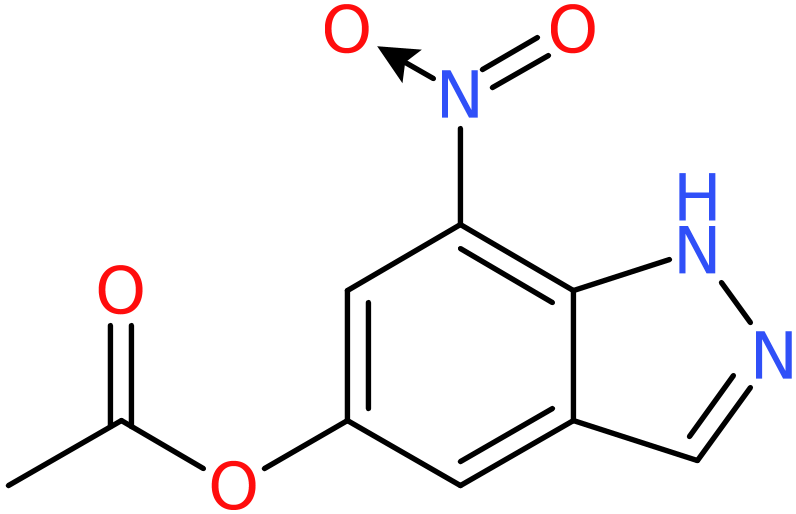 CAS: 1031927-26-0 | 7-Nitro-1H-indazol-5-yl acetate, NX11842