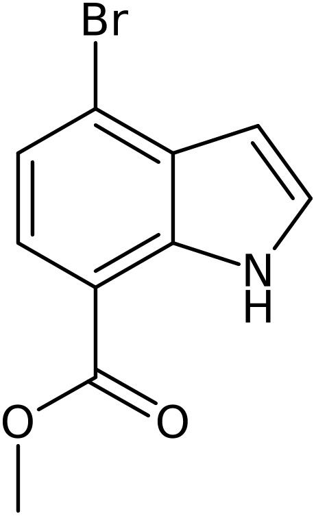 CAS: 1224724-39-3 | Methyl 4-bromo-1H-indole-7-carboxylate, >95%, NX18121