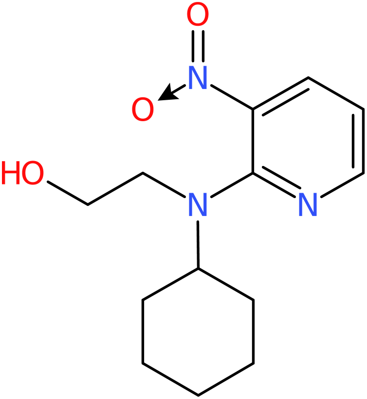 2-[Cyclohexyl(3-nitropyridin-2-yl)amino]ethanol, NX73954