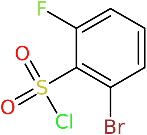 CAS: 886762-59-0 | 2-Bromo-6-fluorobenzenesulphonyl chloride, >95%, NX66924