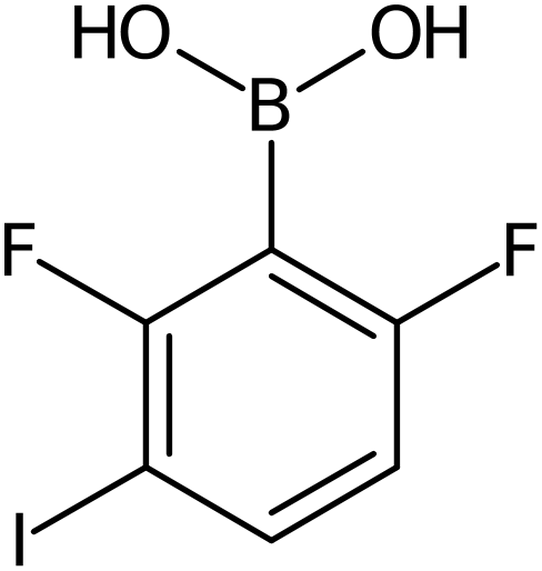 CAS: 1447827-58-8 | 2,6-Difluoro-3-iodophenylboronic acid, >97%, NX24605