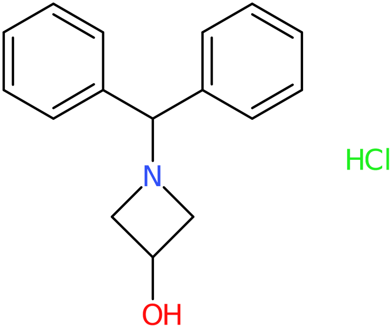 CAS: 90604-02-7 | 1-(Diphenylmethyl)-3-hydroxyazetidine hydrochloride, >95%, NX68037
