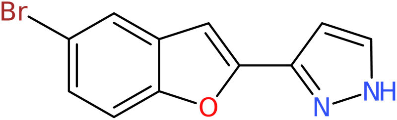 CAS: 666822-10-2 | 3-(5-Bromo-1-benzofuran-2-yl)-1H-pyrazole, NX57515