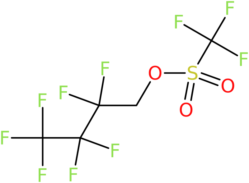 CAS: 6401-01-0 | 1H,1H-Heptafluorobutyl trifluoromethanesulphonate, >97%, NX56458