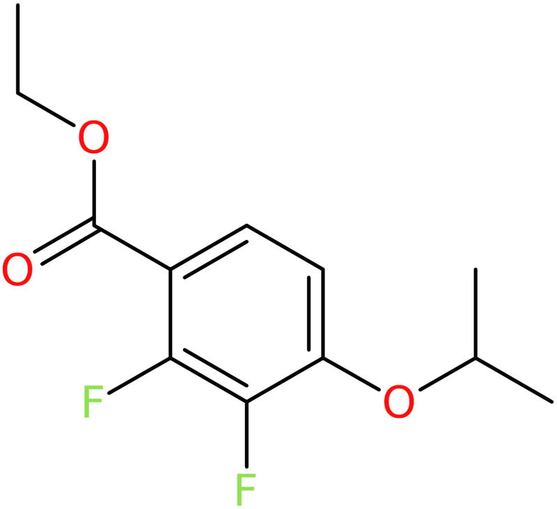 CAS: 2504203-90-9 | Ethyl 2,3-difluoro-4-propan-2-yloxybenzoate, >95%, NX37568