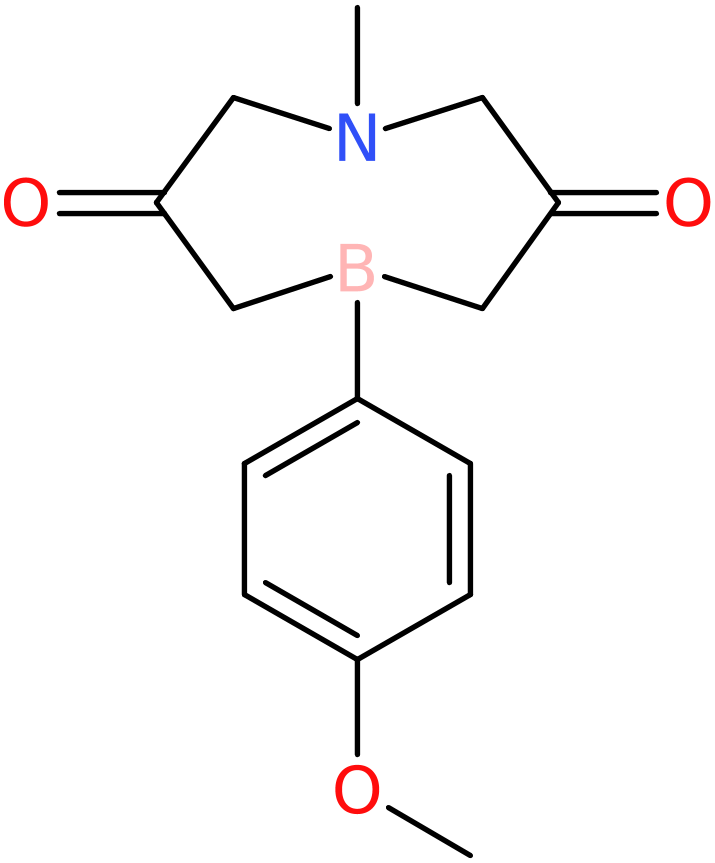 CAS: 1258238-85-5 | 5-(4-Methoxyphenyl)-1-methyl-1,5-azaborocane-3,7-dione, NX19257