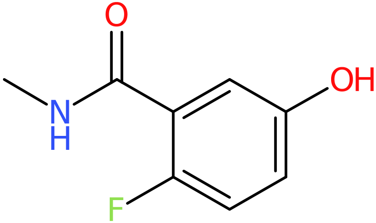 2-Fluoro-5-hydroxy-N-methylbenzamide, >95%, NX74786