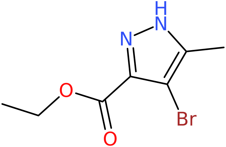 CAS: 6076-14-8 | Ethyl 4-bromo-5-methyl-1H-pyrazole-3-carboxylate, NX54756