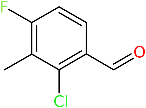 CAS: 1260764-27-9 | 2-Chloro-4-fluoro-3-methylbenzaldehyde, >98%, NX19399