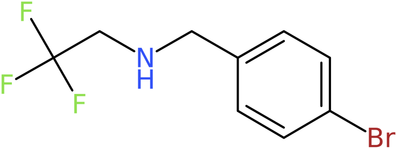 CAS: 728948-25-2 | N-(2,2,2-Trifluoroethyl)-4-bromobenzylamine, >97%, NX59810
