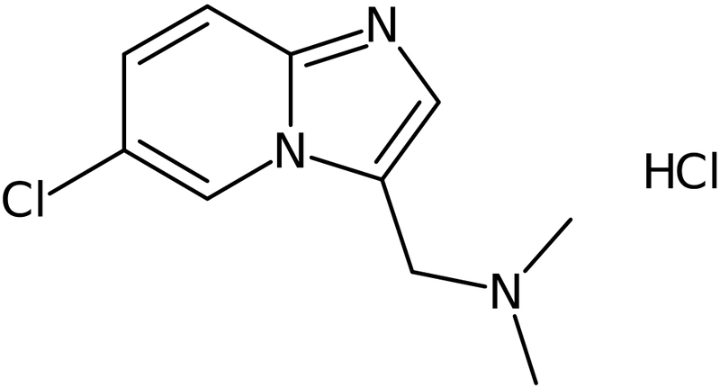 CAS: 1227954-77-9 | 6-Chloro-3-[(dimethylamino)methyl]imidazo[1,2-a]pyridine hydrochloride, NX18270