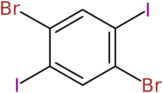 CAS: 63262-06-6 | 1,4-Dibromo-2,5-diiodobenzene, >95%, NX56130