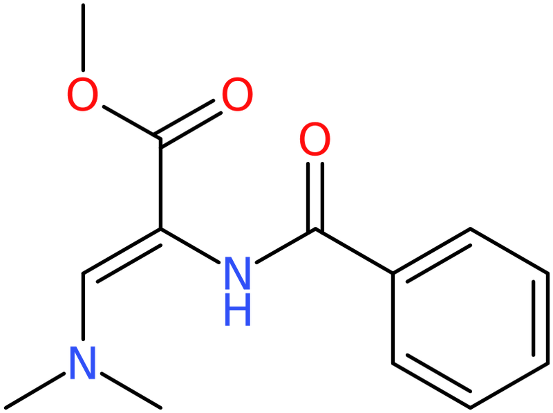 CAS: 125008-68-6 | Methyl (2Z)-3-(dimethylamino)-2-(phenylformamido)prop-2-enoate, >95%, NX18963