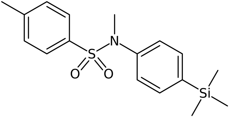 CAS: 1251740-03-0 | N,4-Dimethyl-N-[4-(trimethylsilyl)phenyl]benzenesulfonamide, NX18992