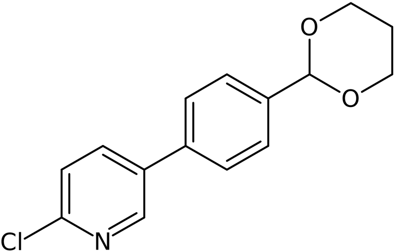 CAS: 1206969-44-9 | 5-(4-(1,3-Dioxan-2-yl)phenyl)-2-chloropyridine, NX17063