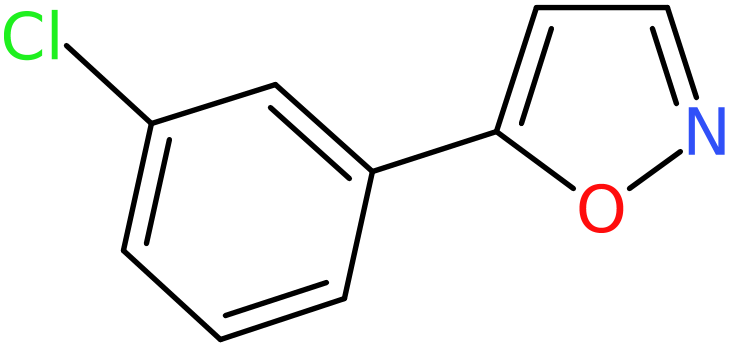 CAS: 7064-34-8 | 5-(3-Chlorophenyl)isoxazole, >98%, NX59094