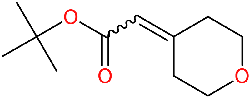 CAS: 894789-82-3 | tert-Butyl 2-(tetrahydro-4h-pyran-4-ylidene)acetate, >95%, NX67434
