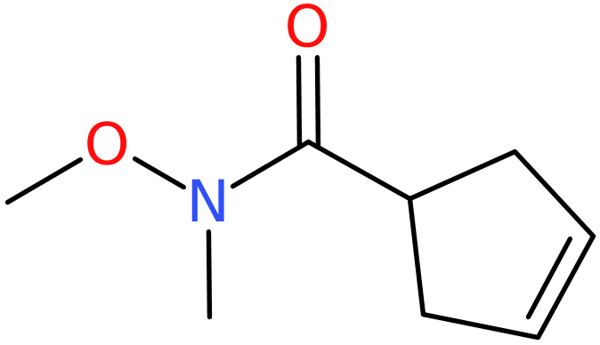 CAS: 248275-70-9 | N-Methoxy-N-methylcyclopent-3-ene-1-carboxamide, >95%, NX37434