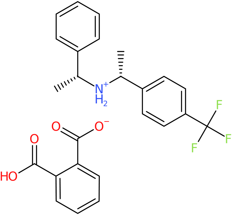 CAS: 626244-13-1 | (1R)-1-Phenyl-N-{(1R)-1-[4-(trifluoromethyl)phenyl]ethyl}ethanaminium 2-carboxybenzoate, NX55737