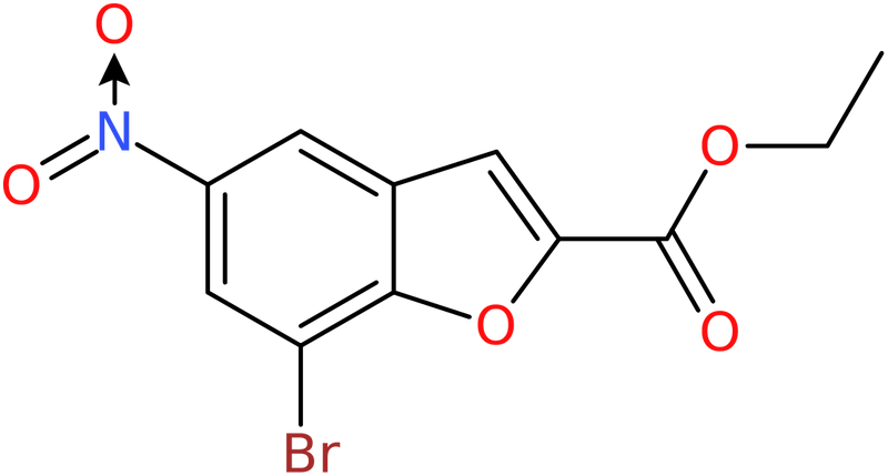 CAS: 1010072-35-1 | Ethyl 7-bromo-5-nitro-1-benzofuran-2-carboxylate, NX10857