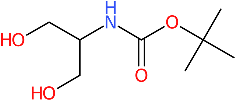 CAS: 125414-41-7 | t-Butyl 1,3-dihydroxypropan-2-ylcarbamate, NX19041