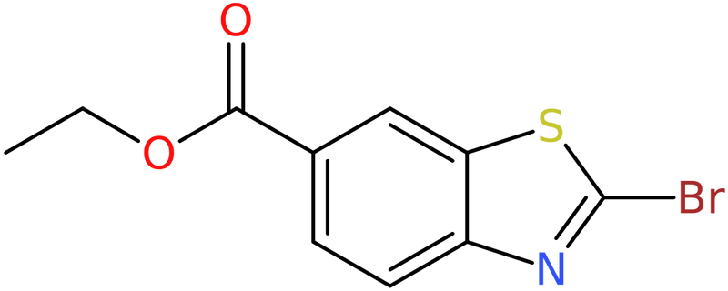 CAS: 99073-88-8 | ethyl 2-bromo-1,3-benzothiazole-6-carboxylate, >97%, NX71802