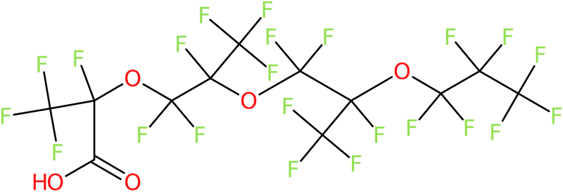 CAS: 65294-16-8 | Perfluoro-2,5,8-trimethyl-3,6,9-trioxadodecanoic acid, NX56929