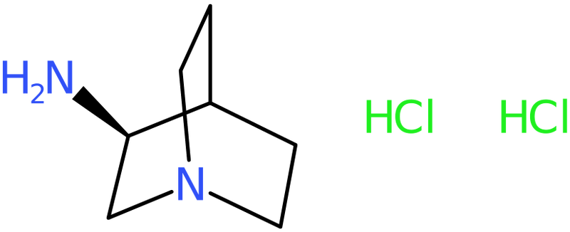 CAS: 119904-90-4 | (3S)-3-Aminoquinuclidine dihydrochloride, >99%, NX16678