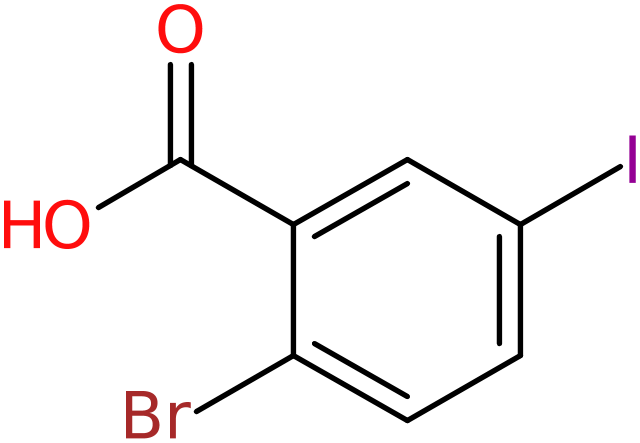 CAS: 25252-00-0 | 2-Bromo-5-iodobenzoic acid, NX37763